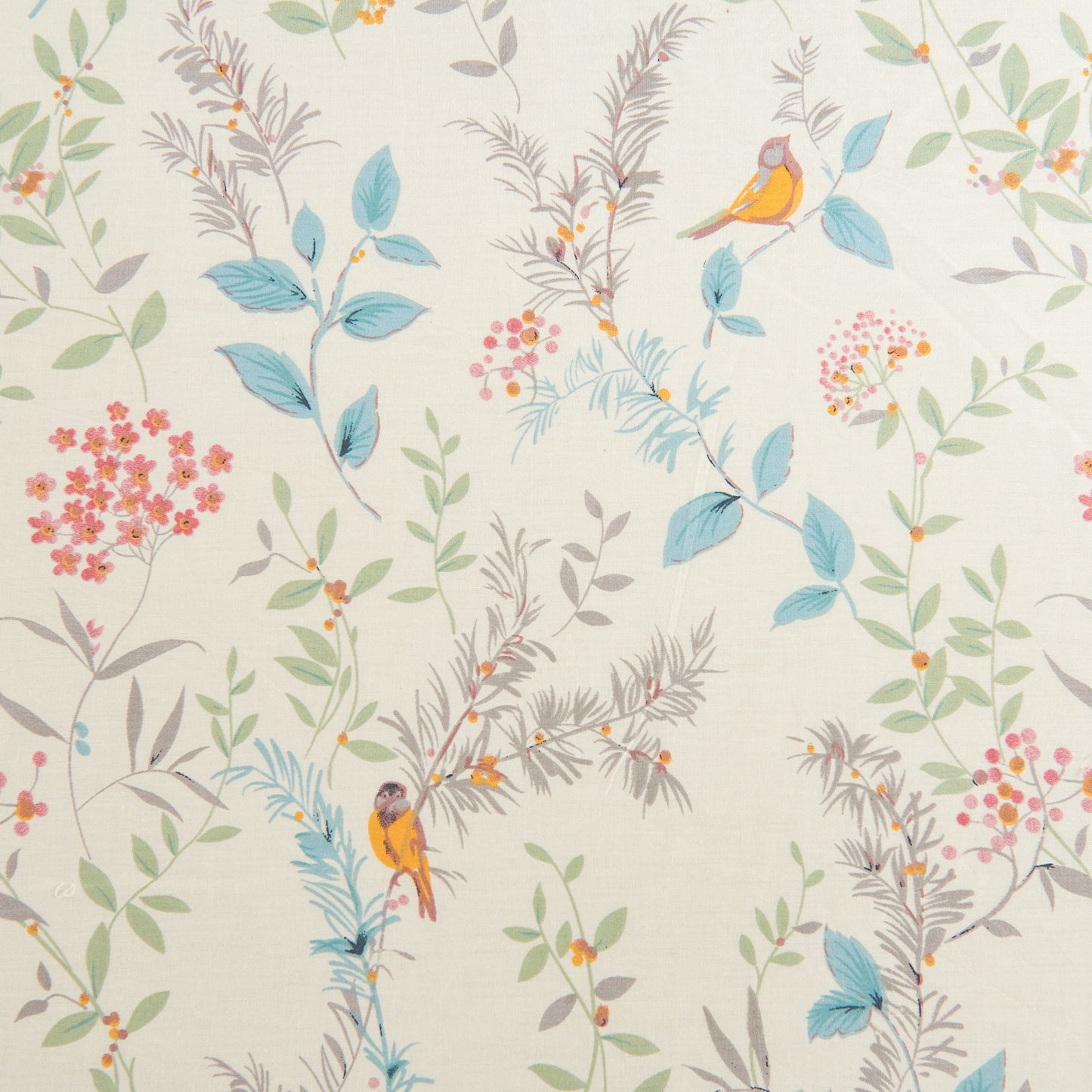 Bird Botanical Cotton Sheet Set