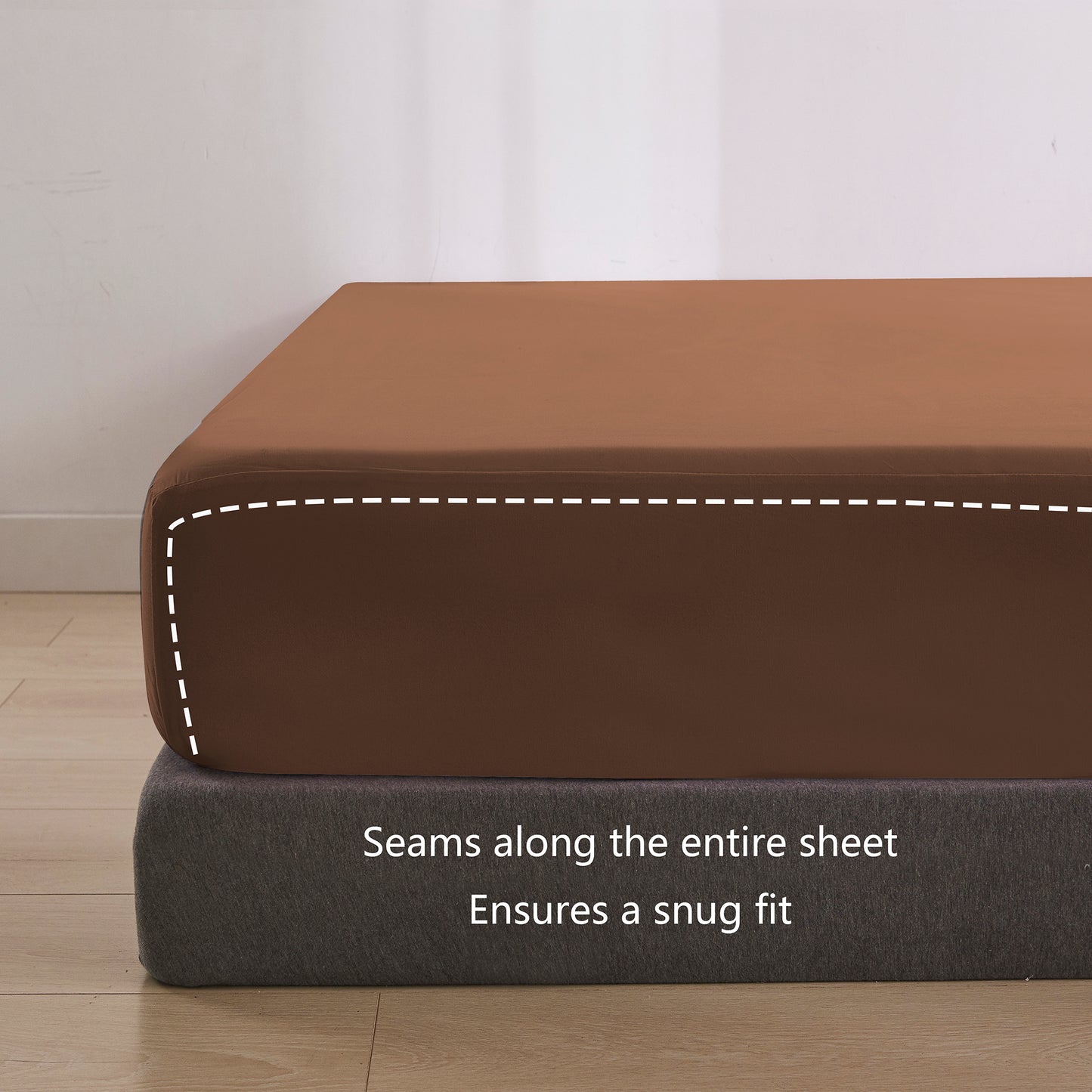 18" - 24" Extra Deep Pocket Soft Microfiber Fitted Sheet